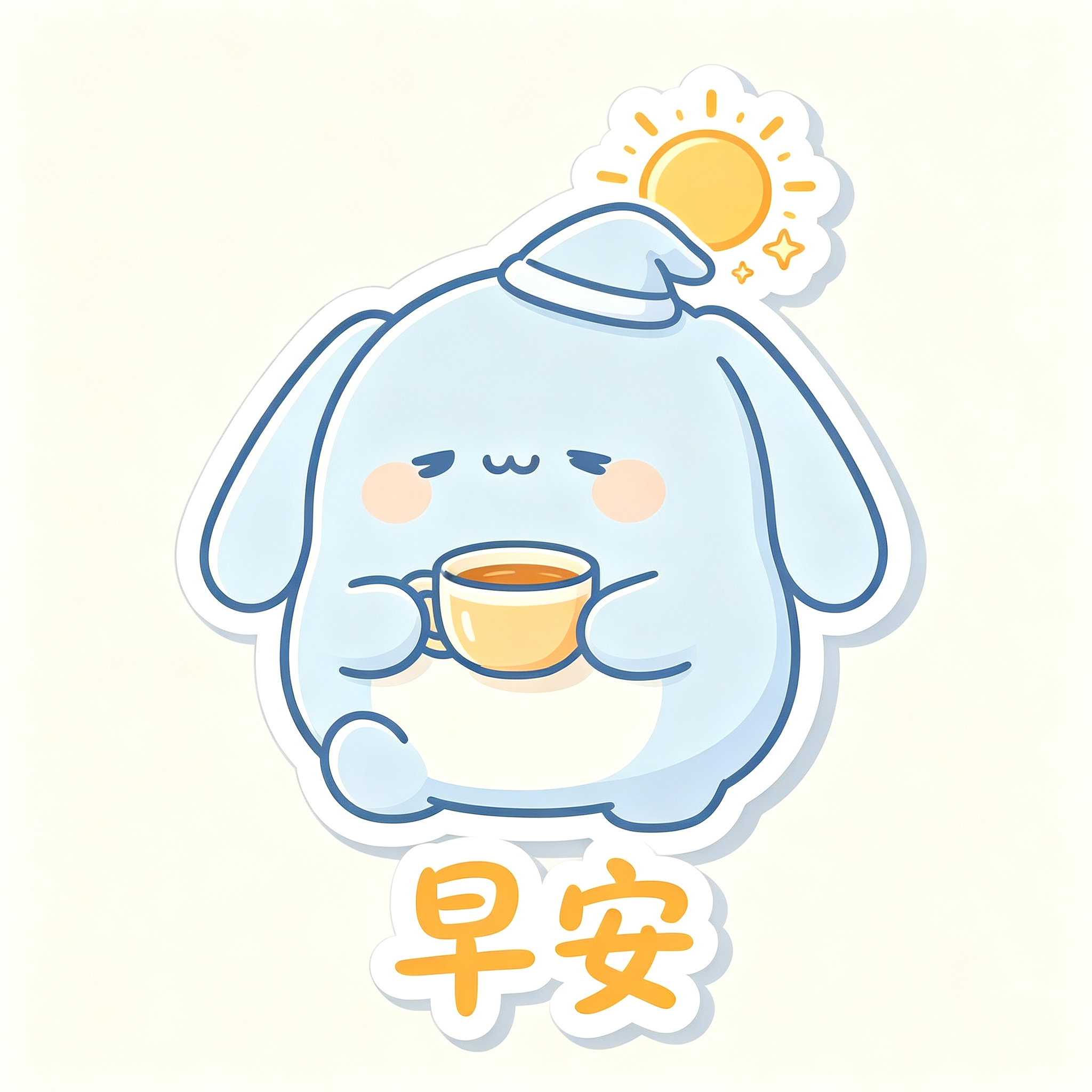 糯叽情绪贴纸
