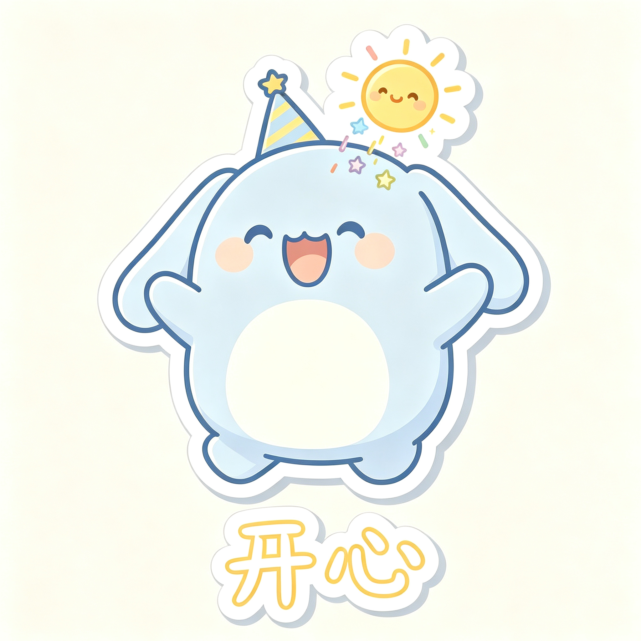 糯叽情绪贴纸