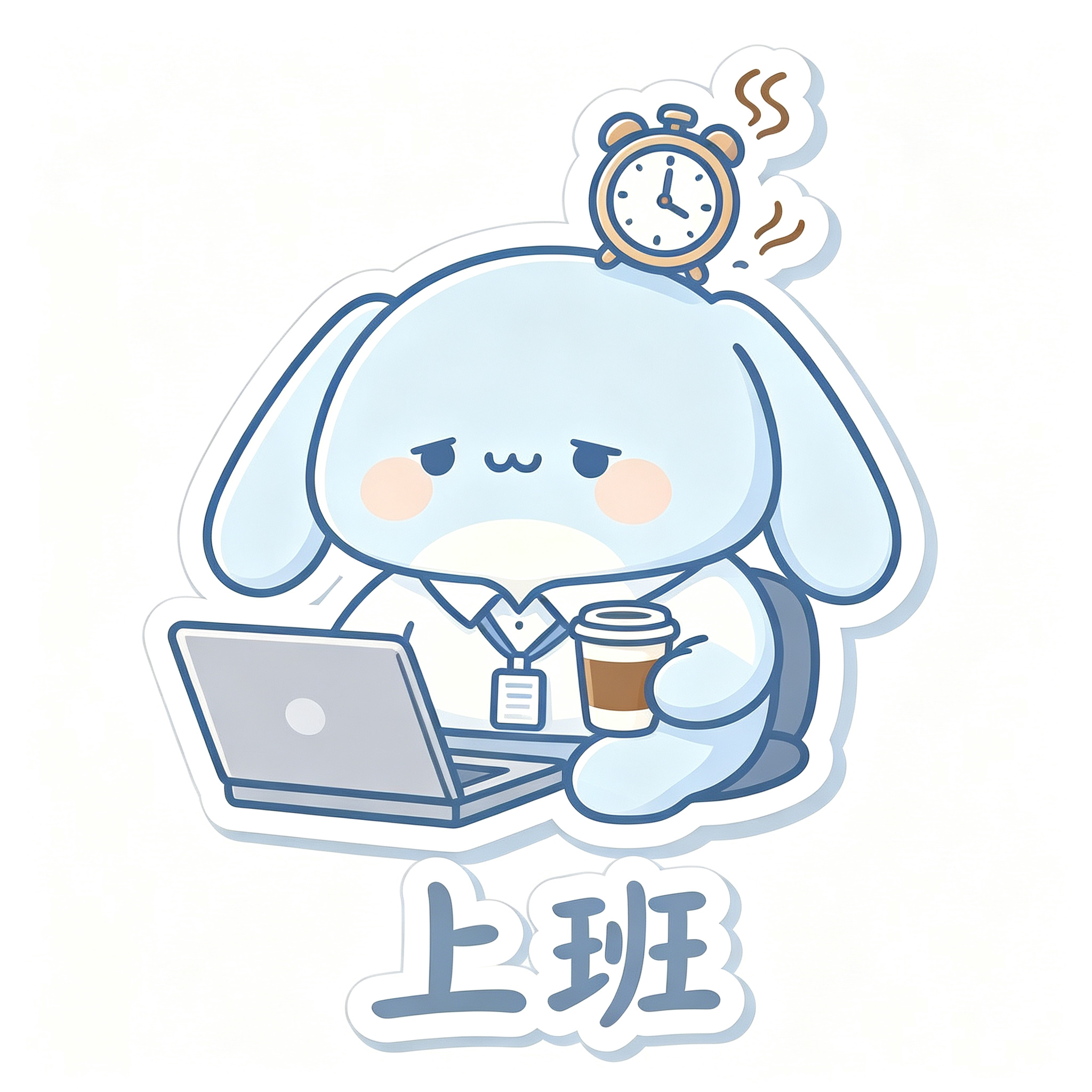 糯叽情绪贴纸