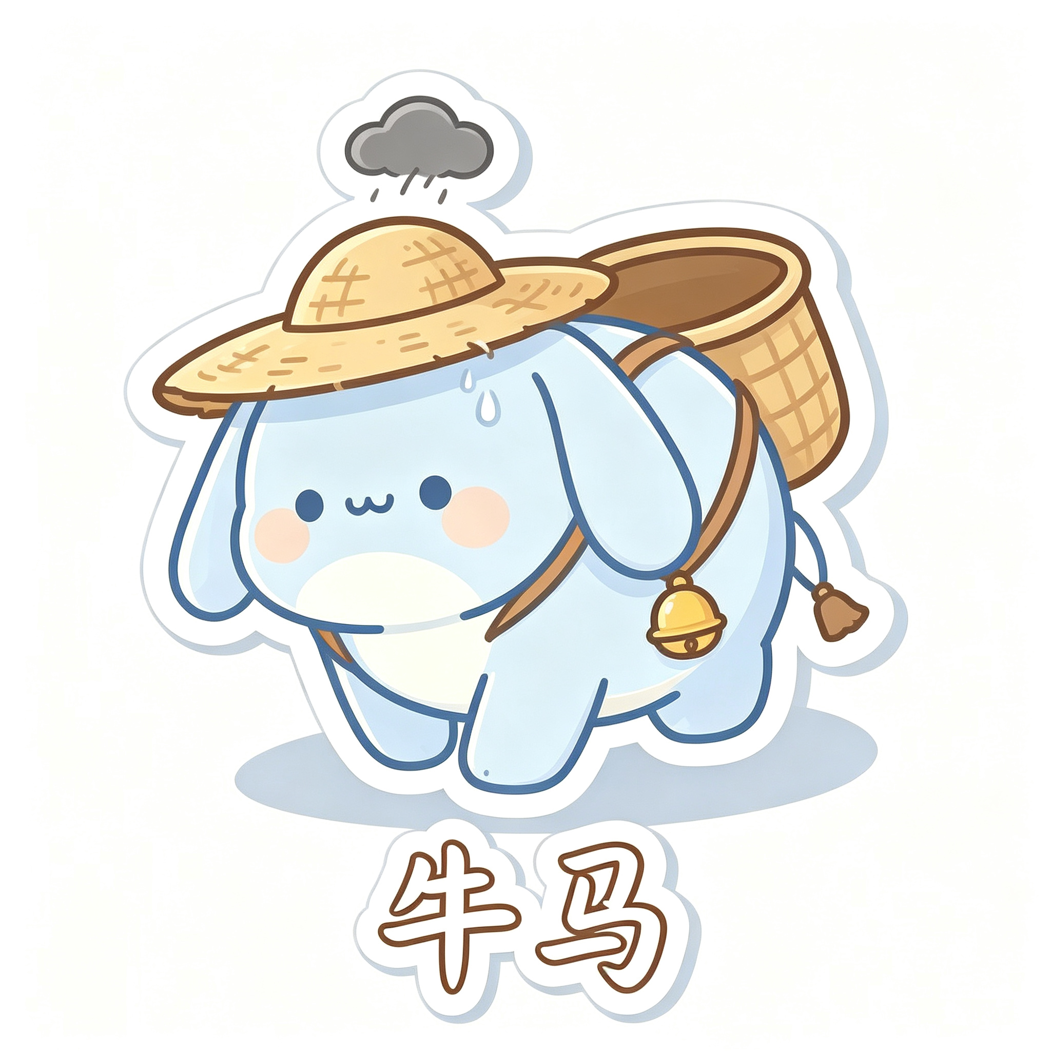 糯叽情绪贴纸