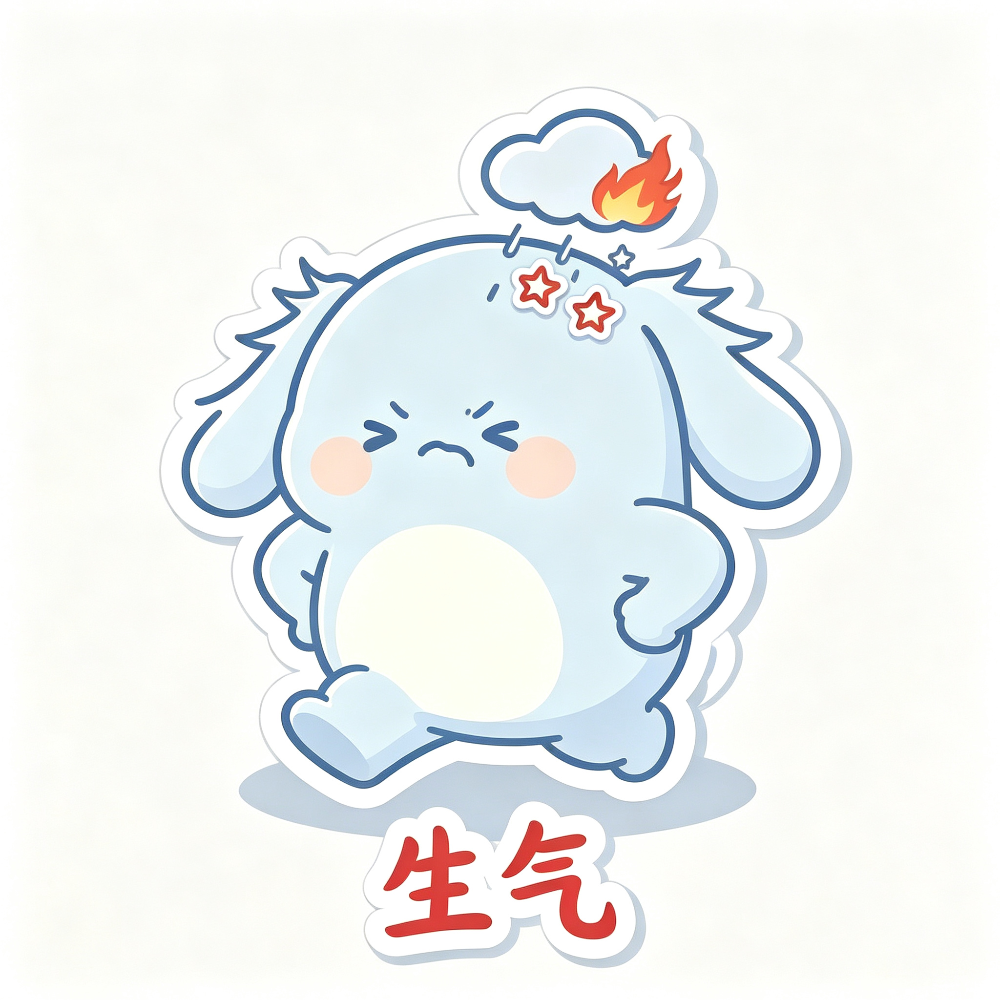 糯叽情绪贴纸