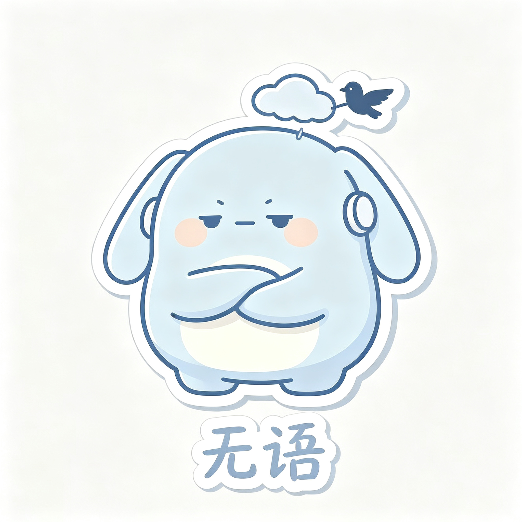 糯叽情绪贴纸