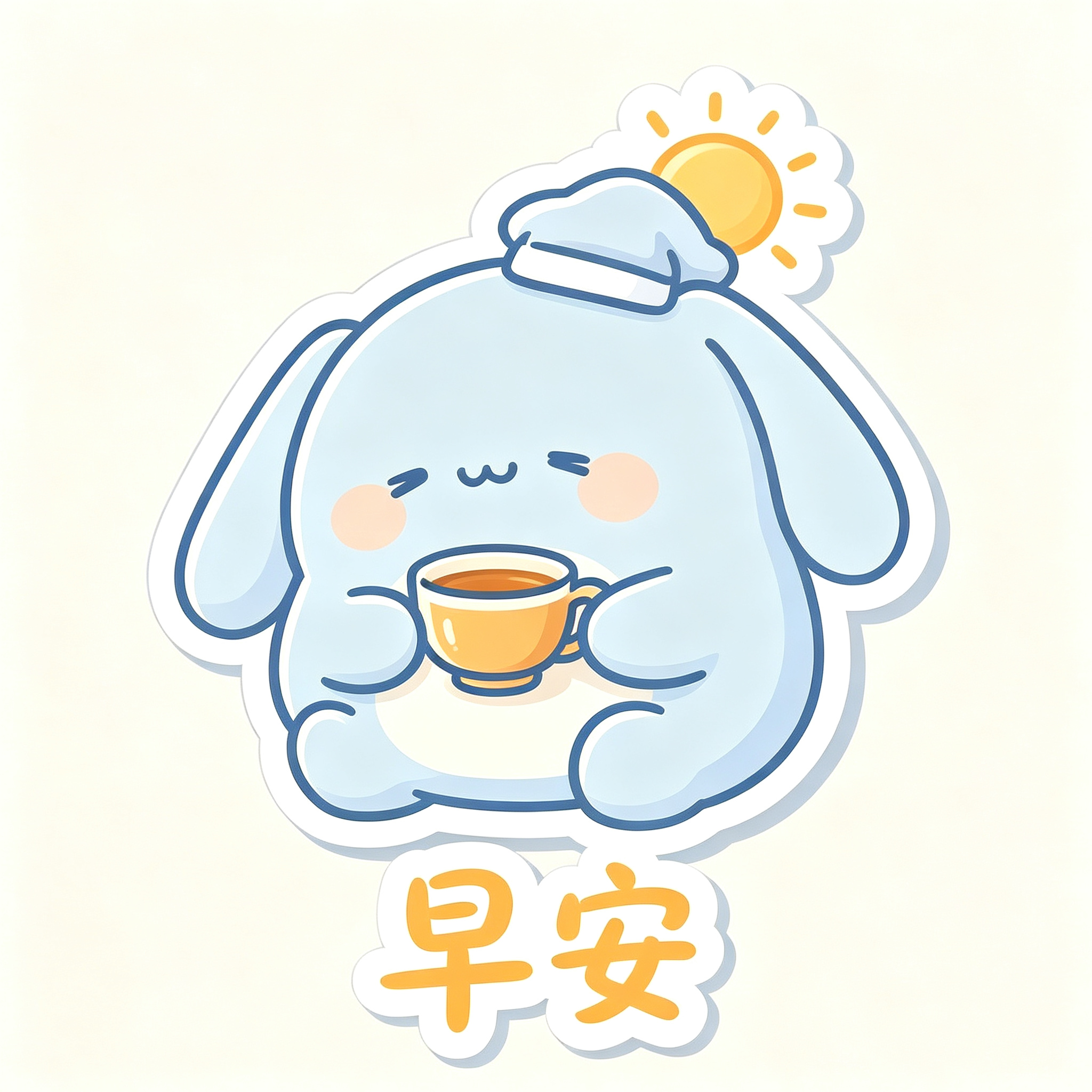糯叽情绪贴纸