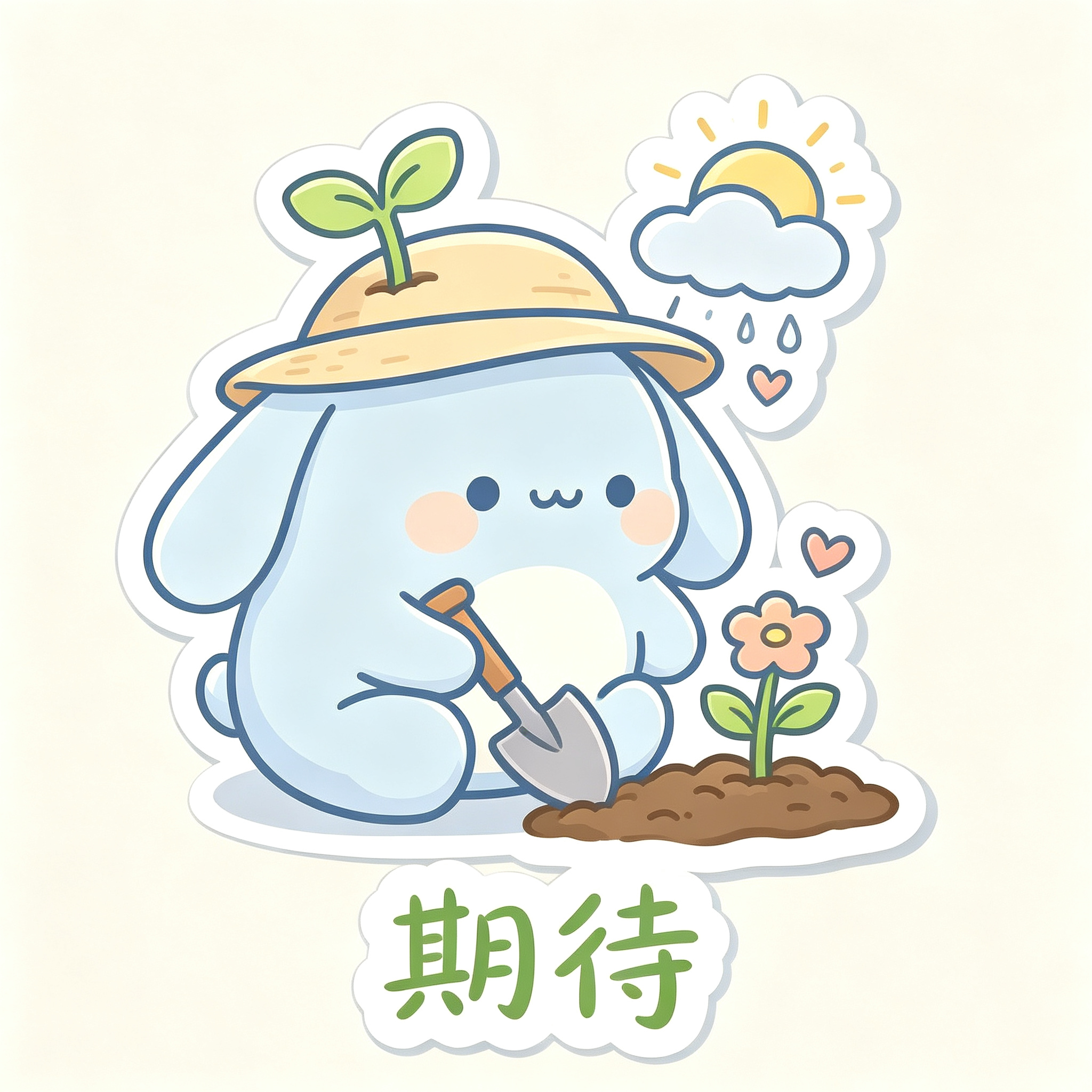 糯叽情绪贴纸