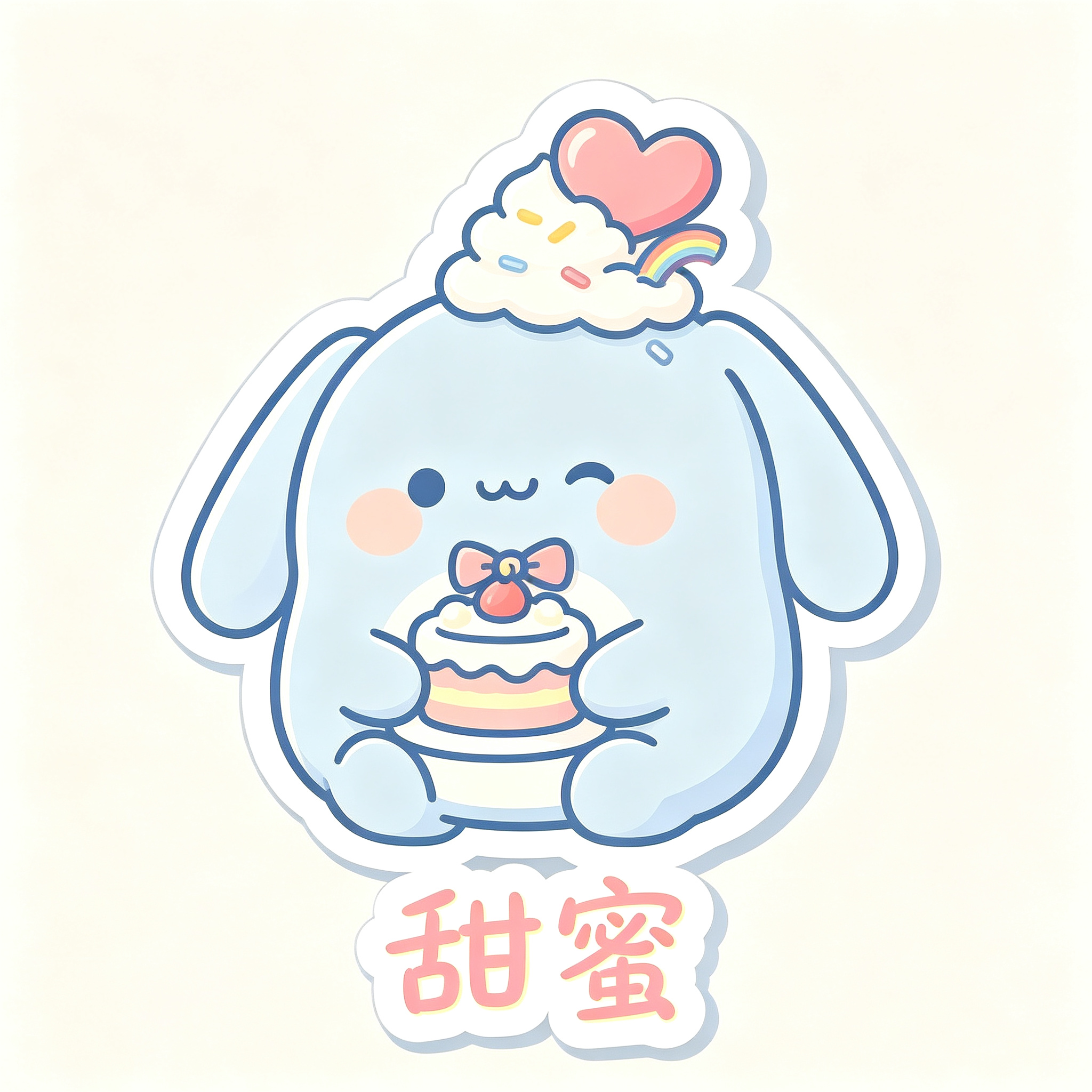糯叽情绪贴纸