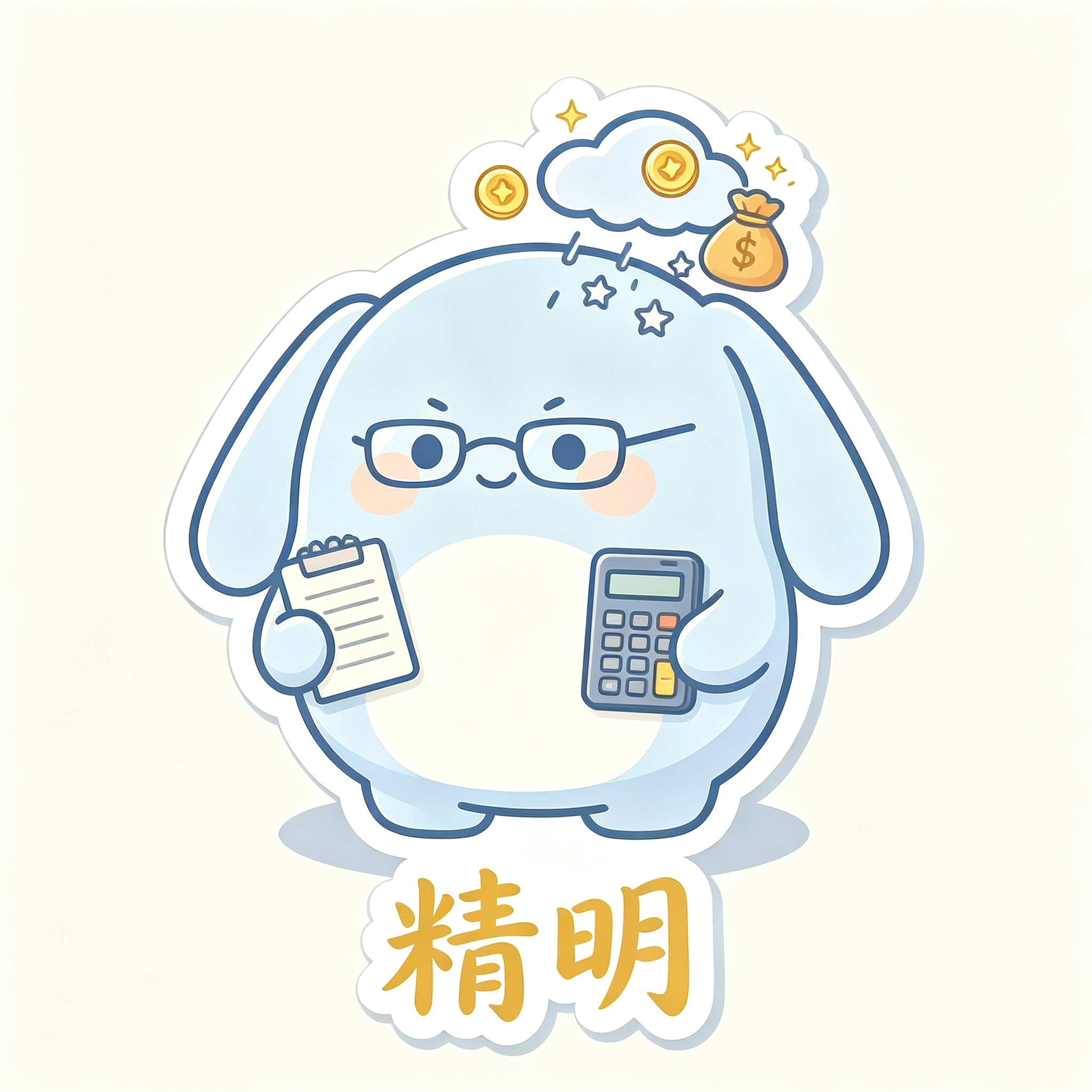 糯叽情绪贴纸
